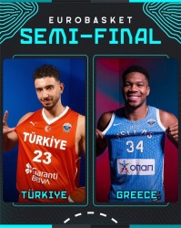 在线娱乐-欧锦赛半决赛首组对决揭晓：希腊迎战土耳其，字母哥对决申京