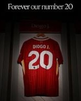 利物浦退役若塔20号球衣，阿诺德转发悼念：20∞❤️